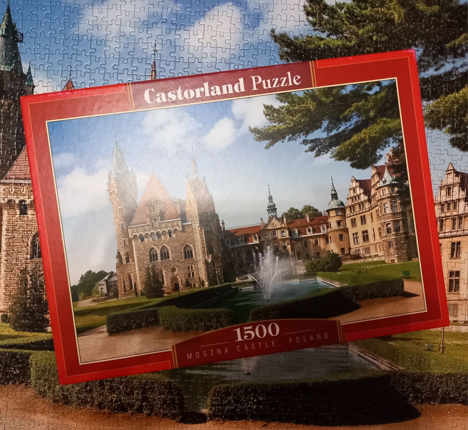 Puzzle 1500 Castorland, Zamek Moszna