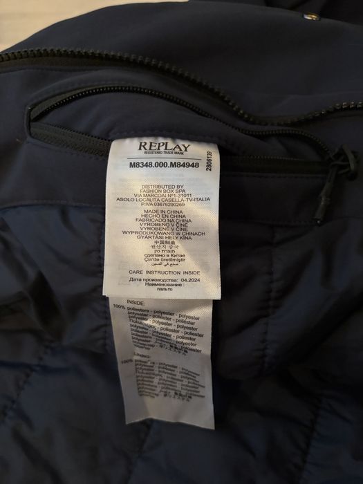 Куртка зимняя курточка парка Replay