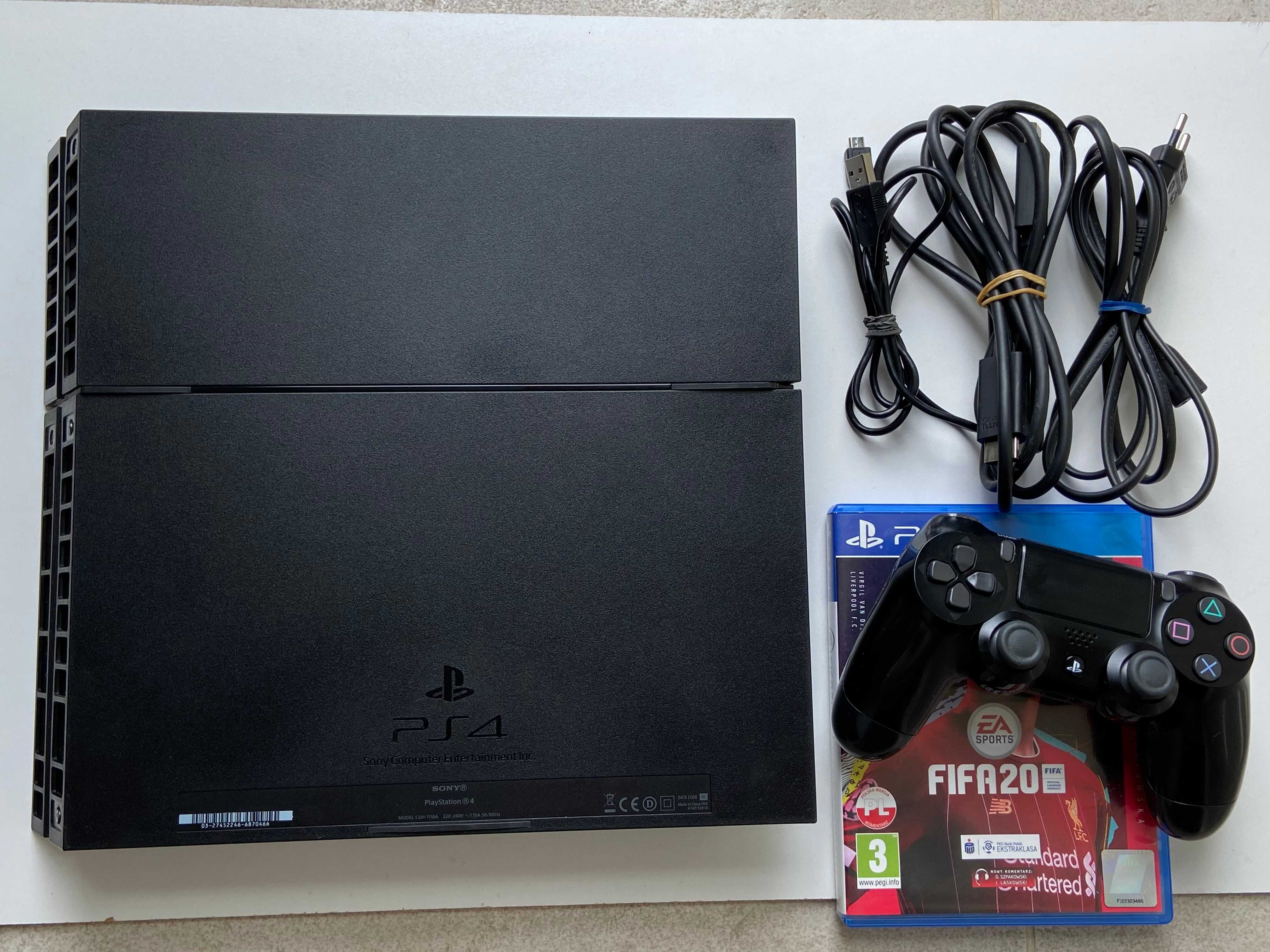 KONSOLA SONY PLAYSTATION 4 PS4 500GB w pełni sprawny oryginał gwarancj