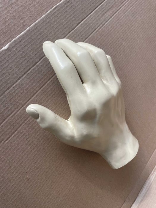 Merck Sharp & Dohme – Indocin, mão anatómica, vintage