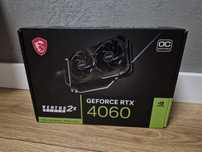 Karta graficzna MSI RTX 4060 8GB DLSS na gwarancji prawie nowa