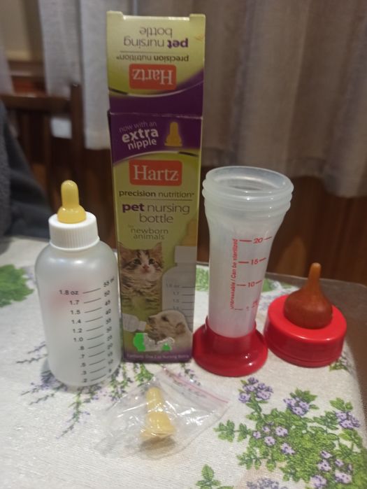 Бутылочки для кормления котят, щенков