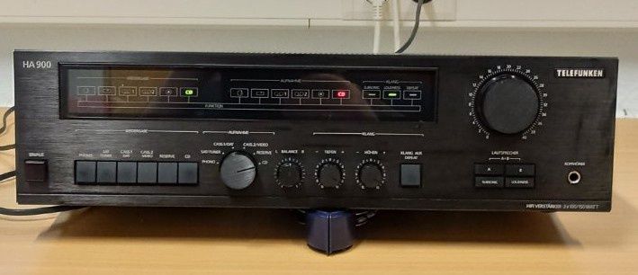Підсилювач Telefunken HA 900 — легендарний німецький звук