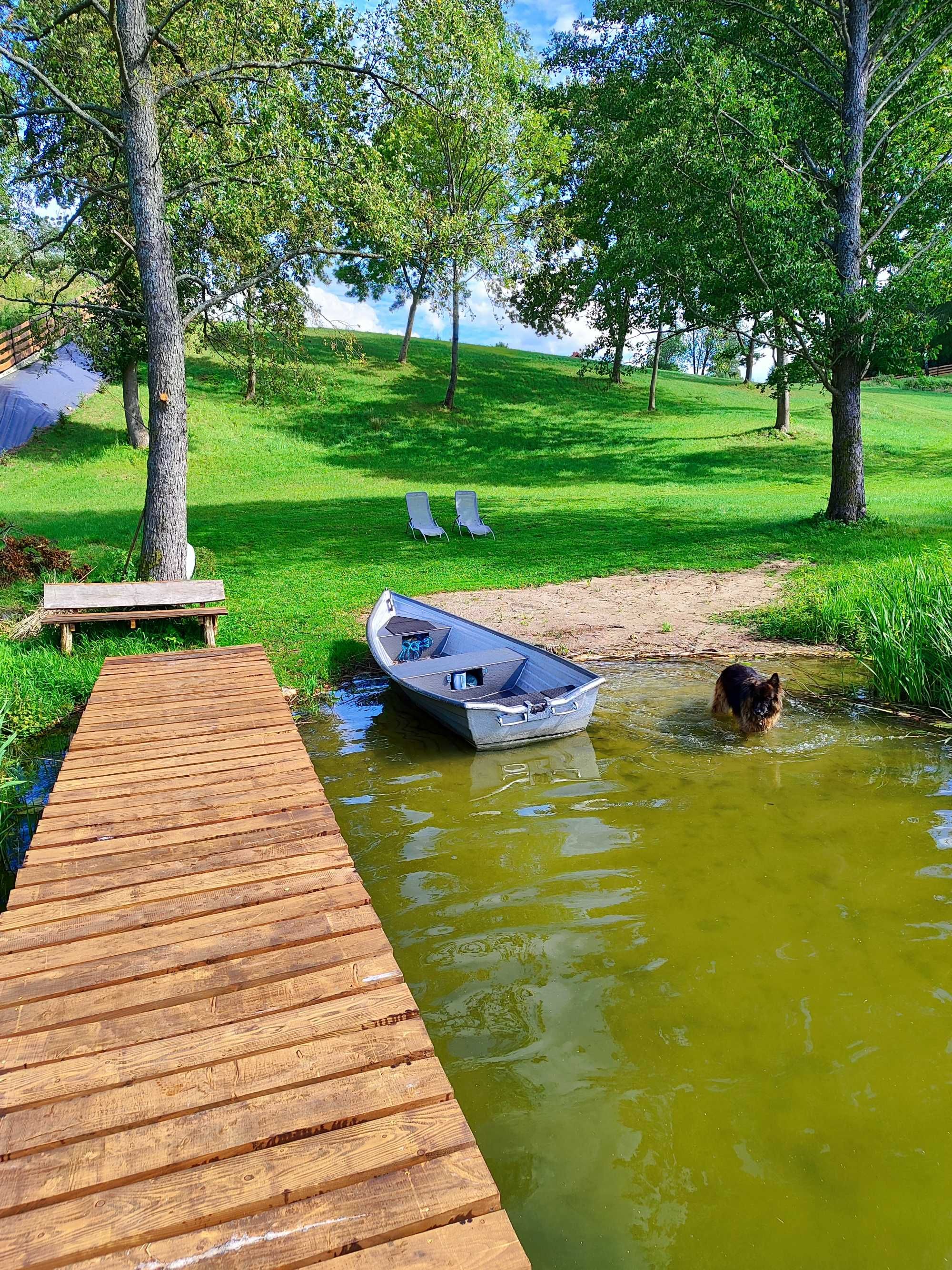 Domek letniskowy nad jeziorem Dadaj