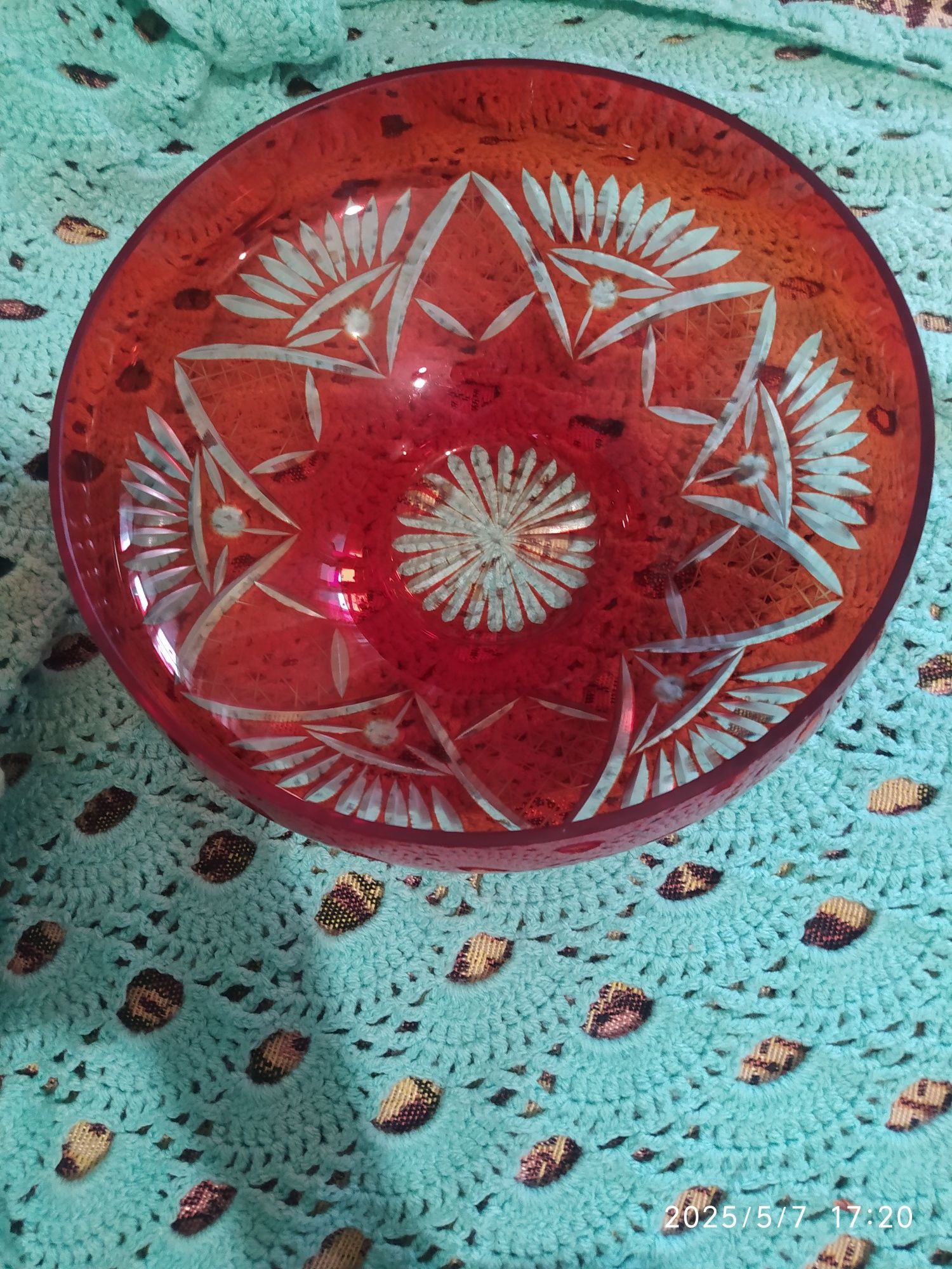 Салатник,конфетницы СССР. Хрусталь.