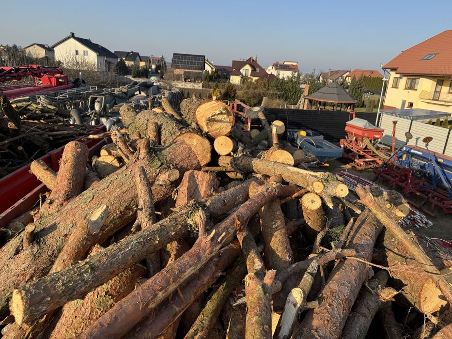 Drewno opałowe - iglaste i lisciaste - POCIĘTE lub metry