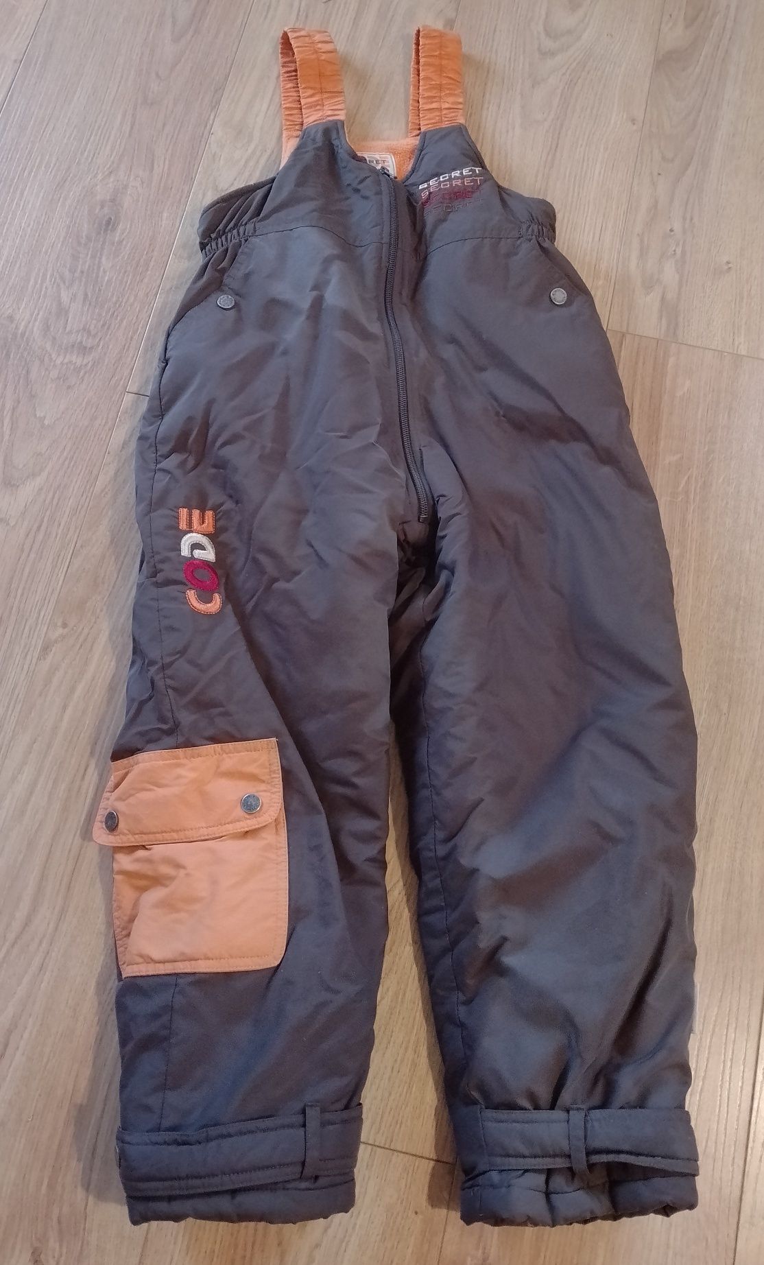 Zima spodnie ocieplane-narciarskie r 122  - Wójcik r. 122 cm