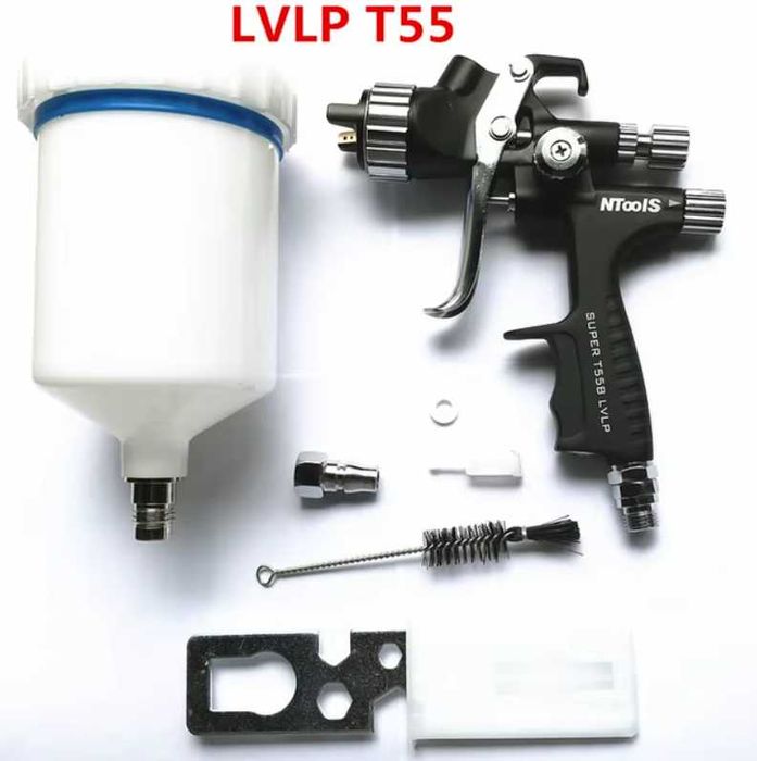 Професійний краскопульт Ntools T55B LVLP.Дюза 1.3.Фарбопульт