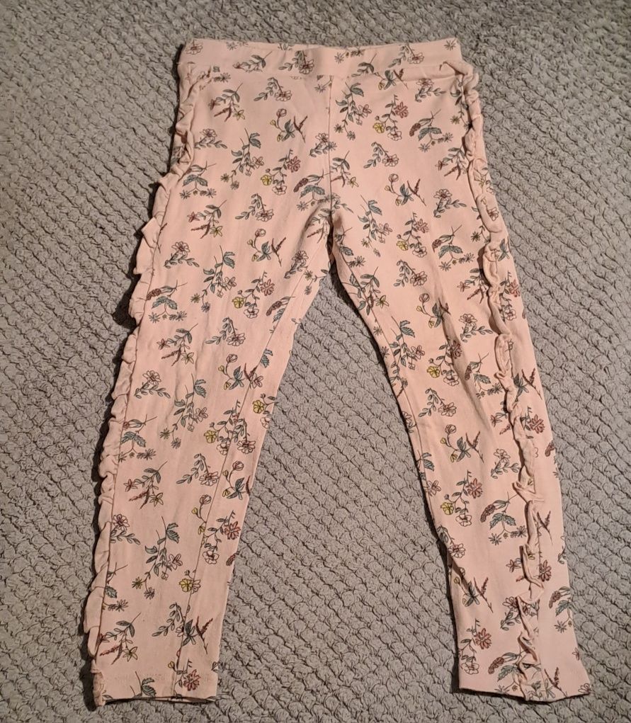 Legginsy dla dziewczynki r. 104 cm