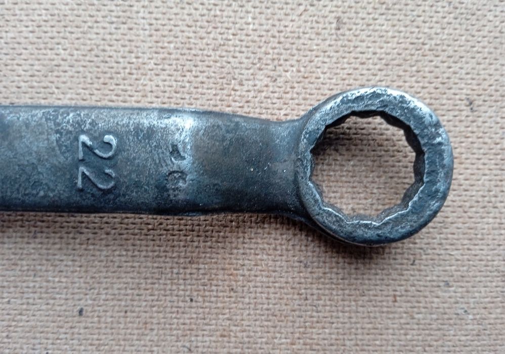 Ключ гаечный накидной слесарный инструмент СССР 22×27 27×30  СРСР