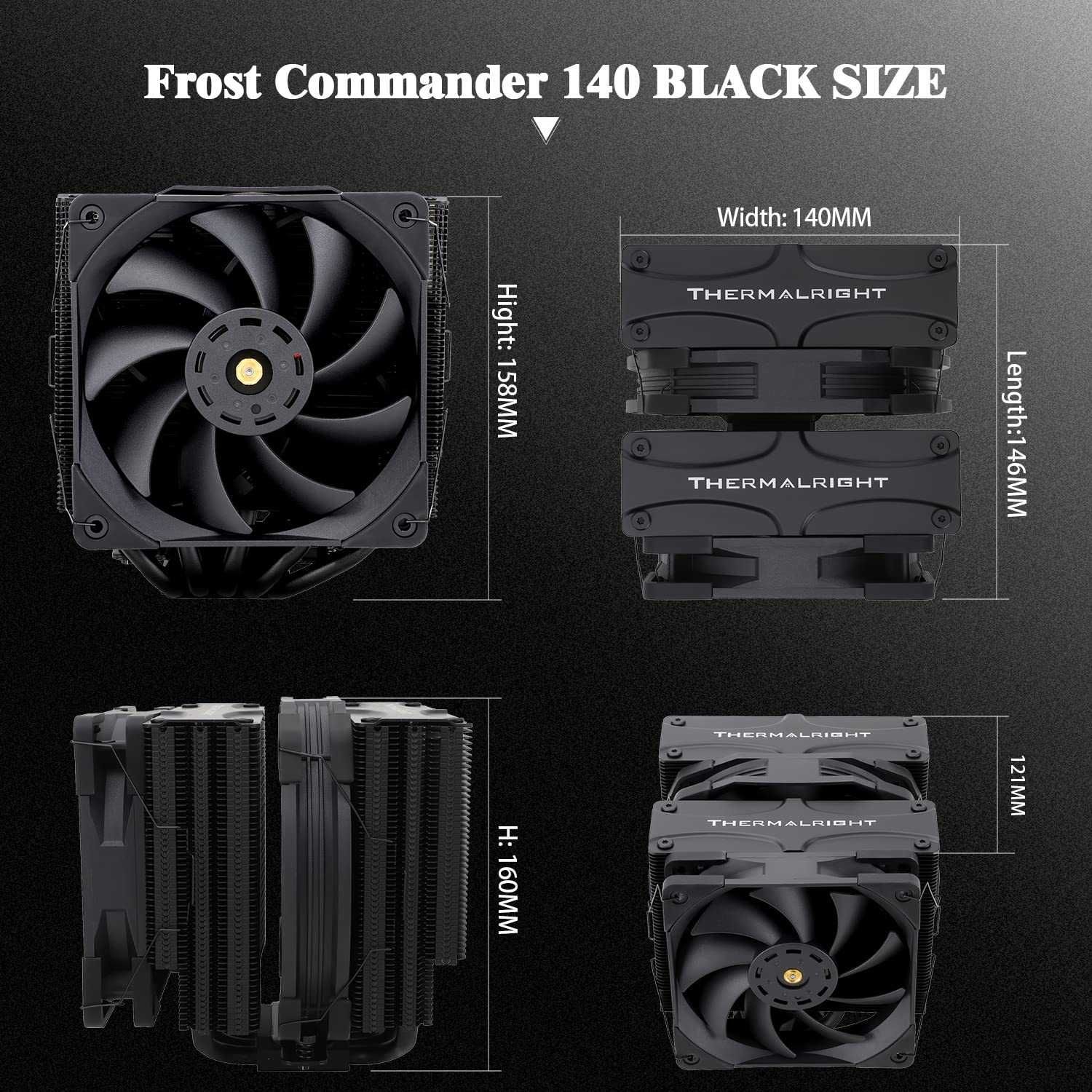 Thermalright Frost Commander V3 140 Black