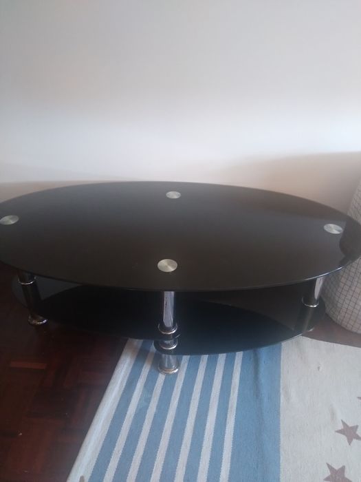 Mesa de sala de vidro