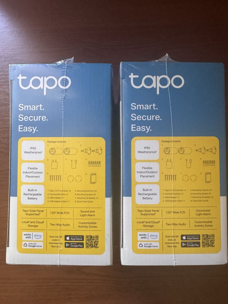Tapo C410 2k Набір камер з акумулятором