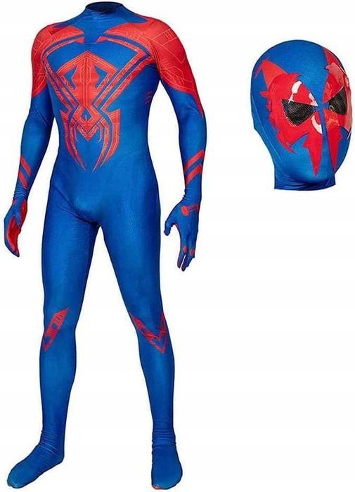 Strój przebranie kostium SPIDERMAN pająk roz. 140cm Q7
