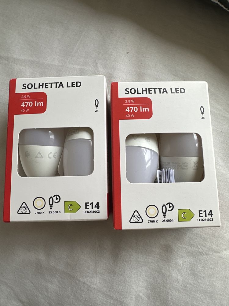 SOLHETTA Lâmpada LED - casquilho E14