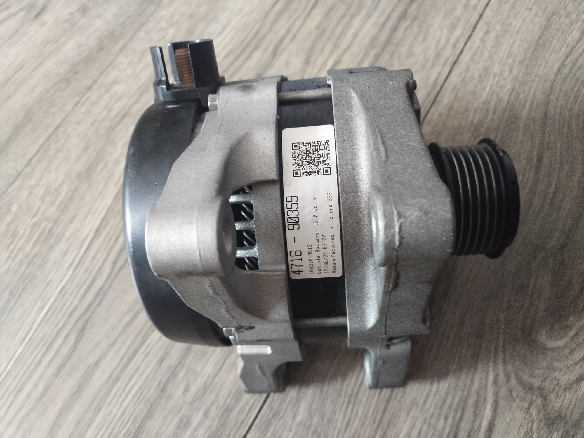 Alternator 120A. Ford Focus C-Max