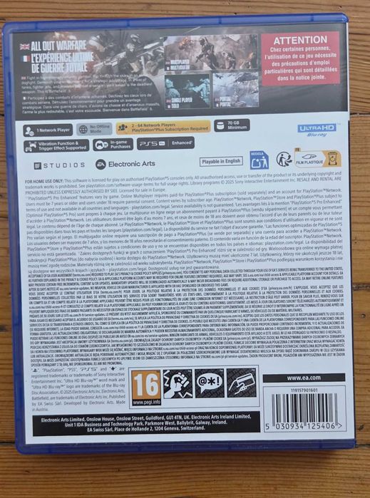 Battlefield 6 PS5 PL Polska wersja