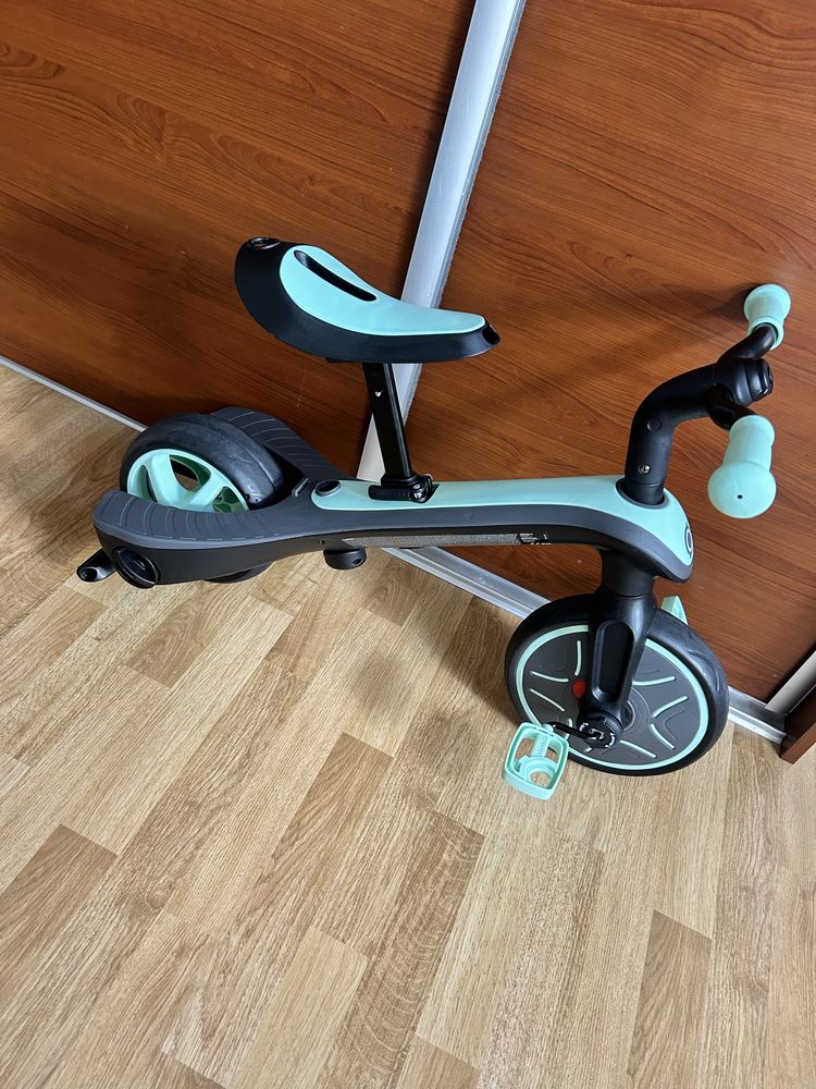 Rowerek 3-kołowy Globber Explorer Trike 4w1 miętowy
