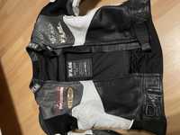 Мотоцыклетная кожаная куртка FLM "RACE SUIT CARBON"