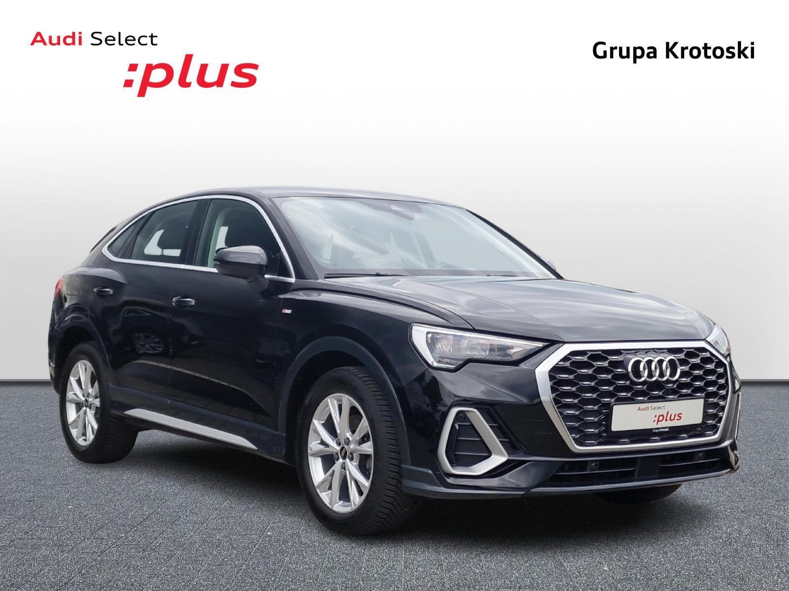 Audi Q3 Sportback Navigacja Virtual Cokpit Kamera Klimatyzacja Tempomat S-Line
