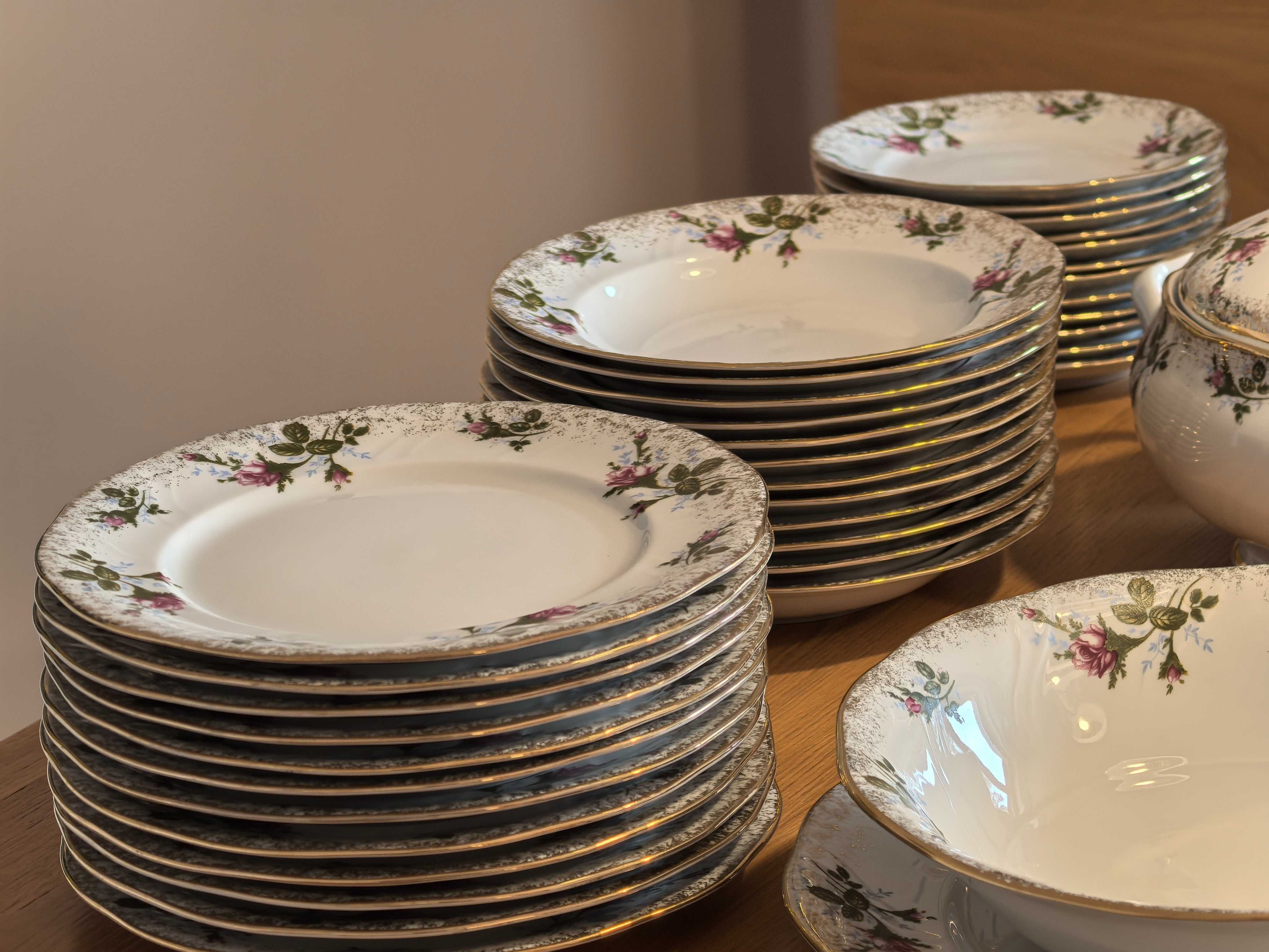 Serwis obiadowy chodzież porcelana iwona