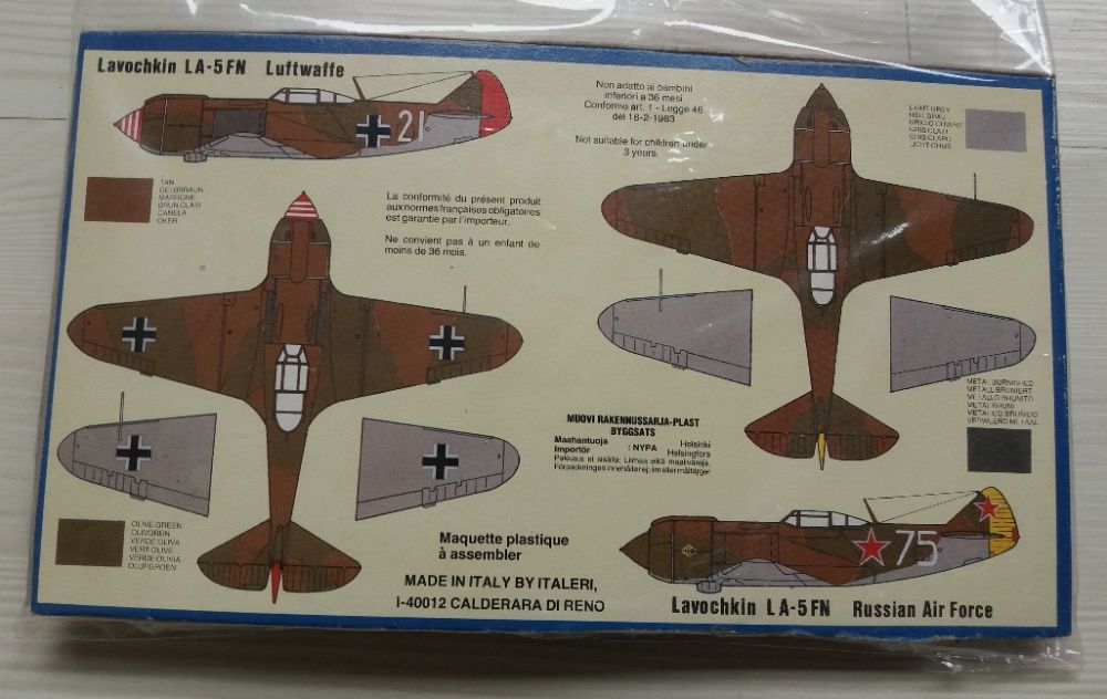 Modelos de Aviões/Kits. Escala 1/72. IIGM