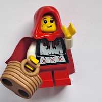 Lego minifigurka seria 7 czerwony kapturek col07-16