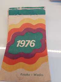 Sprzedam oryginalną kartkę z kalendarza 1976