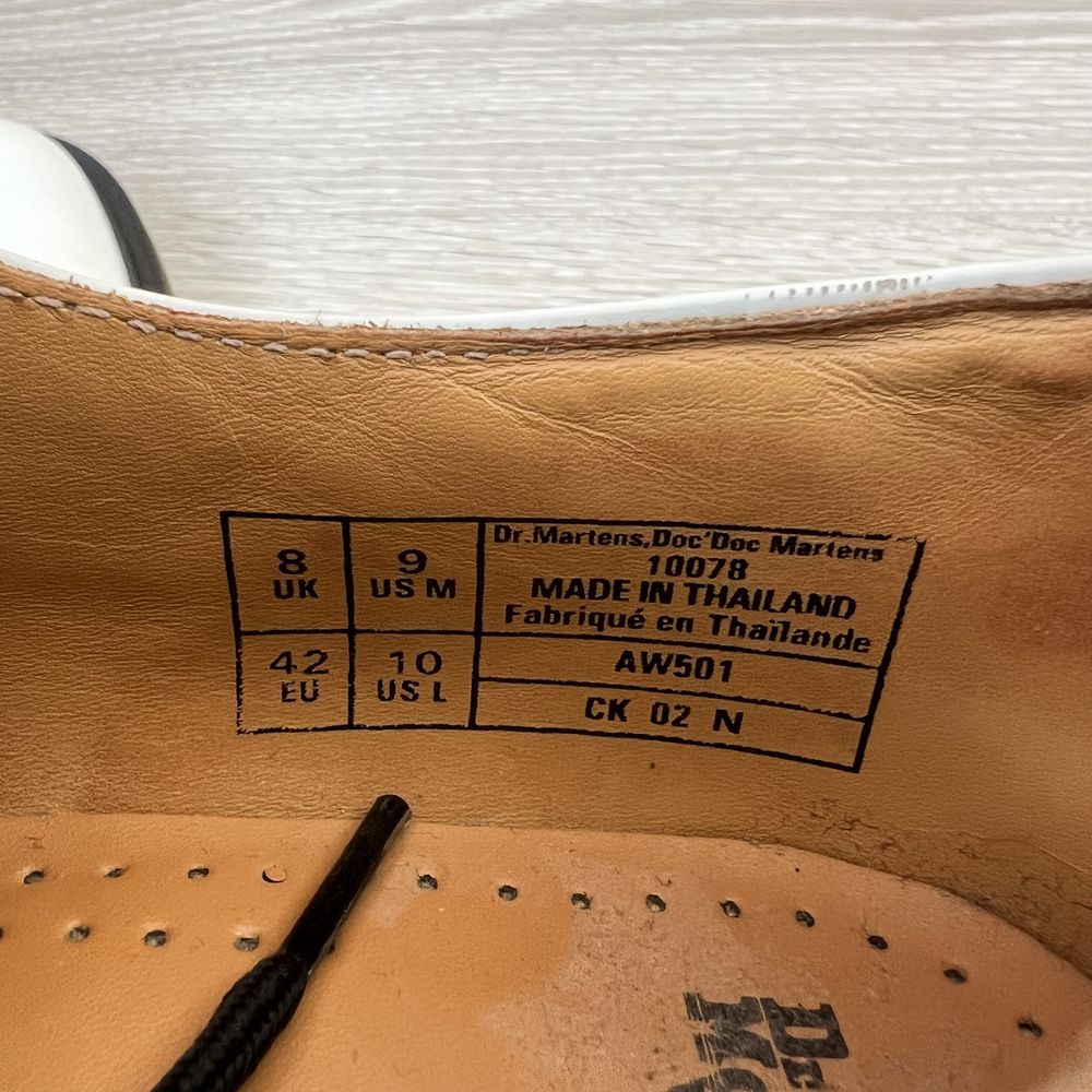Туфли Dr Martens 10078 оригинал размер 42