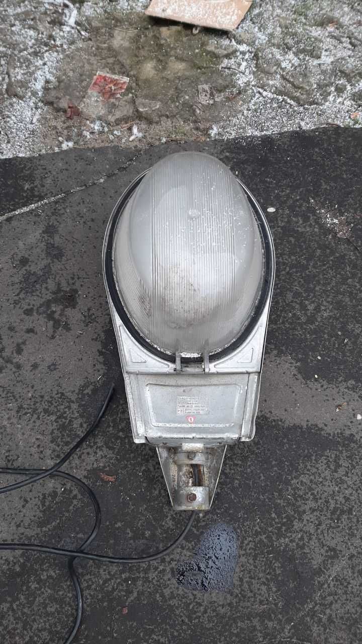 Latarnia PRL lampa MESKO uliczna zewnętrzna LOFT
