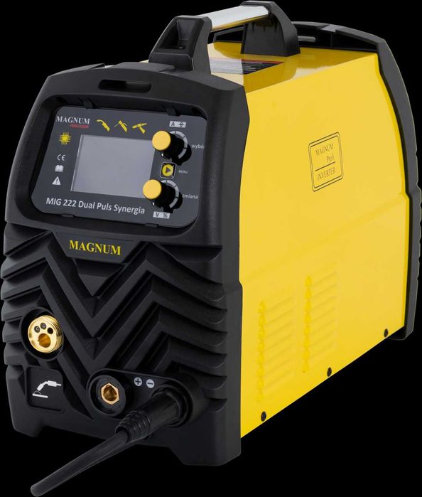 Spawarka Migomat 220A MAGNUM Mig 222 Dual Puls Synergia FVAT ALU 3W1
