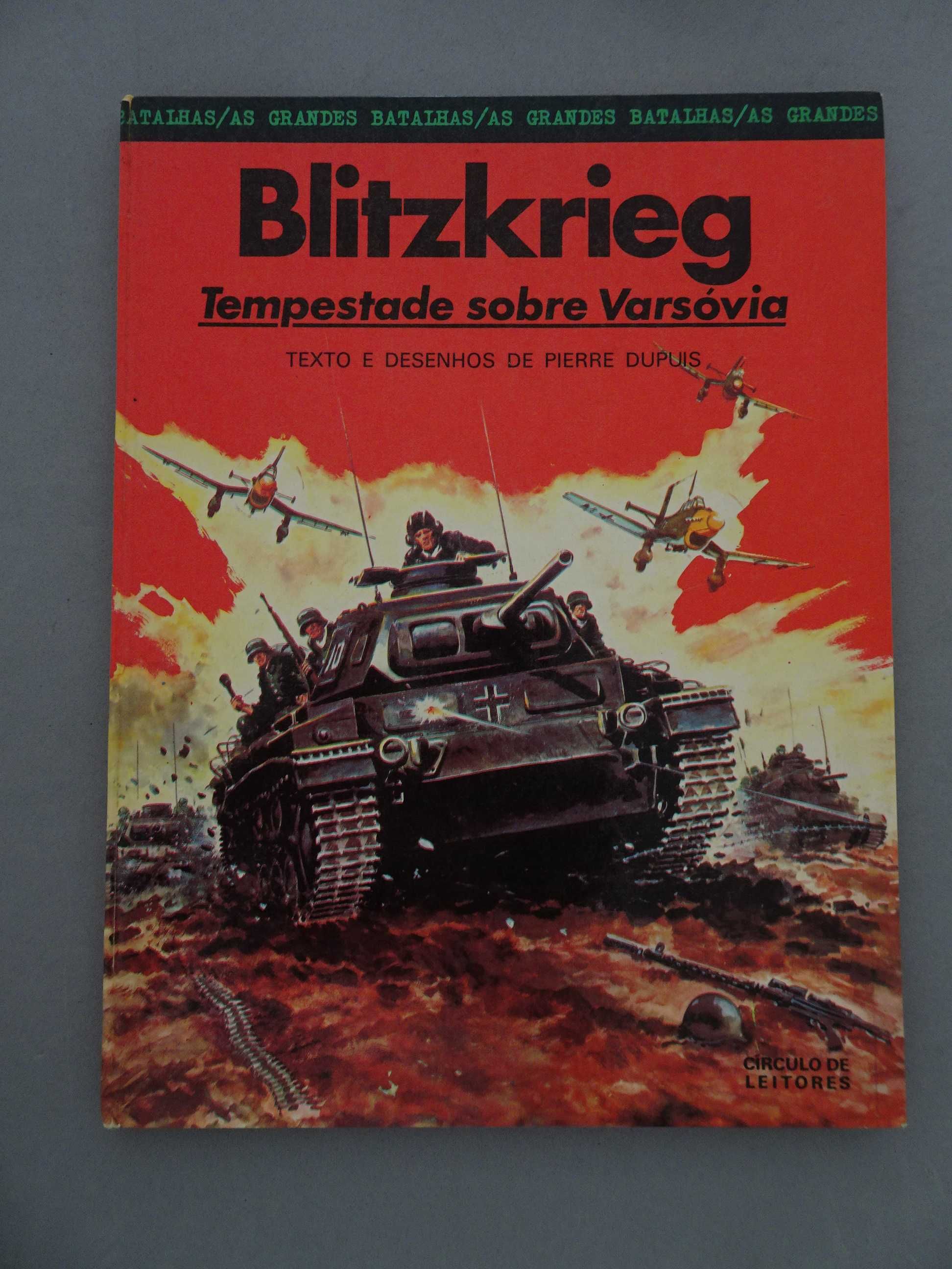 Livro Blitzkrieg - Tempestade sobre Varsóvia (capa dura)