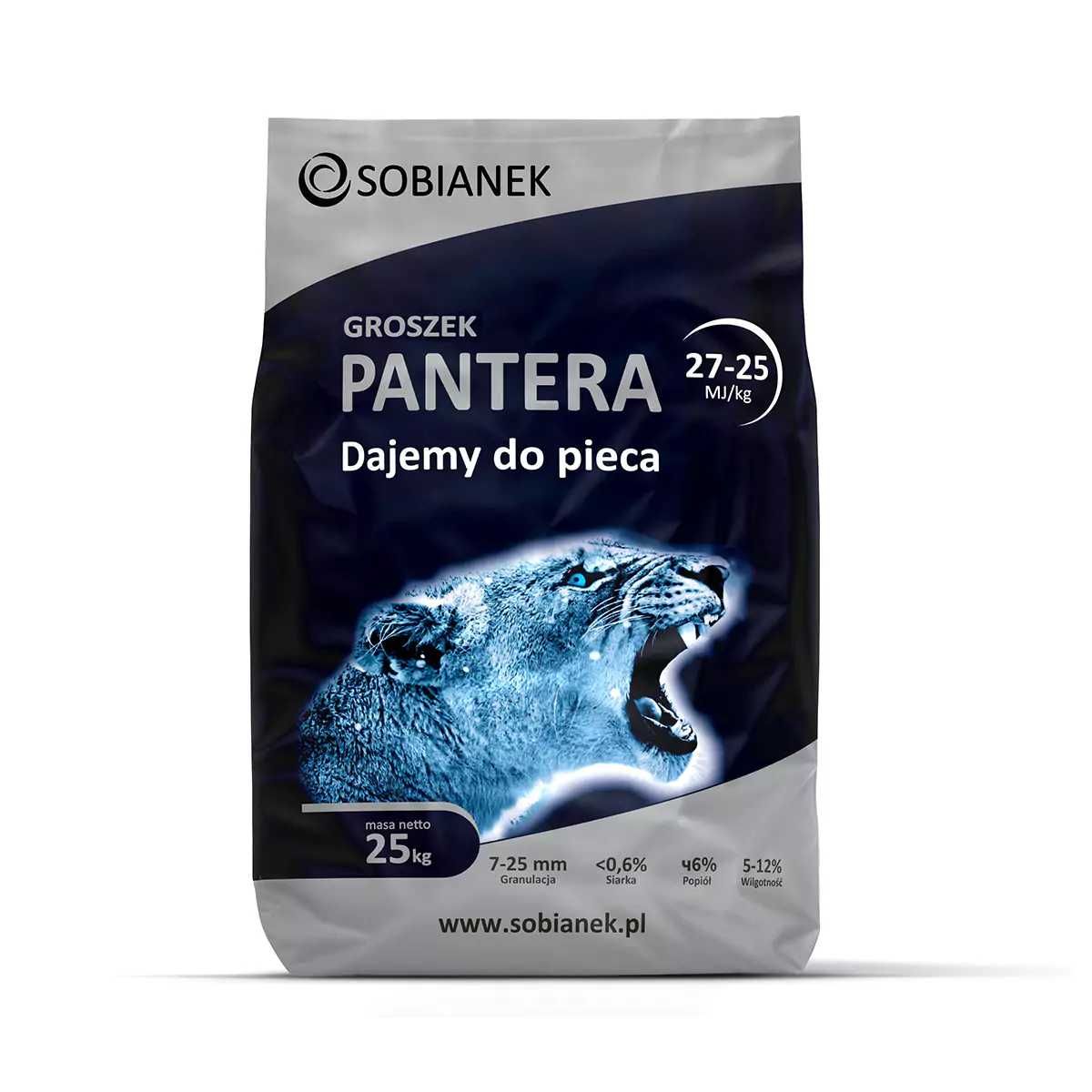Sobianek LEW PANTERA ekogroszek transport HDS