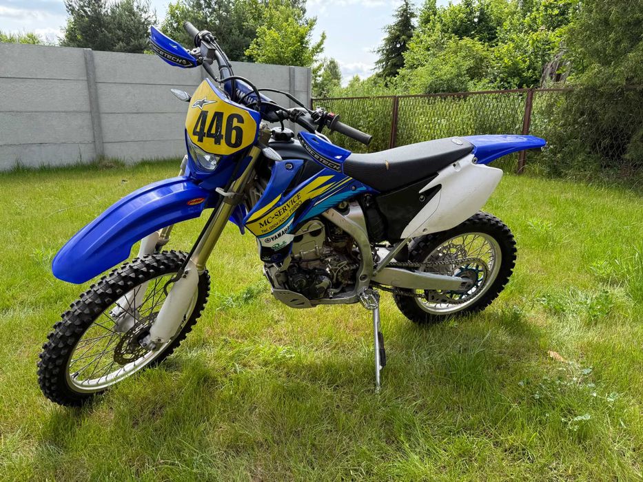 Yamaha Wr 250F 2008 zarejestrowana