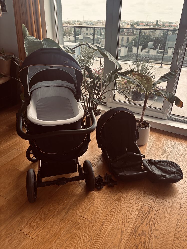 Wózek Bebetto Tito Premium Class 2w1