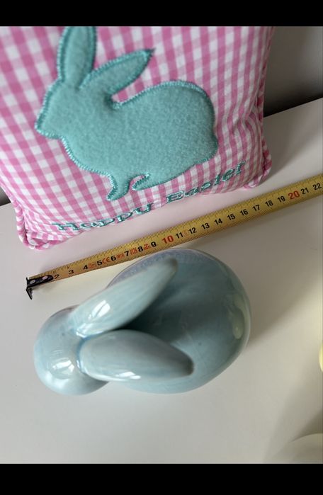 Poduszka dekoracyjna zając wielkanoc easter