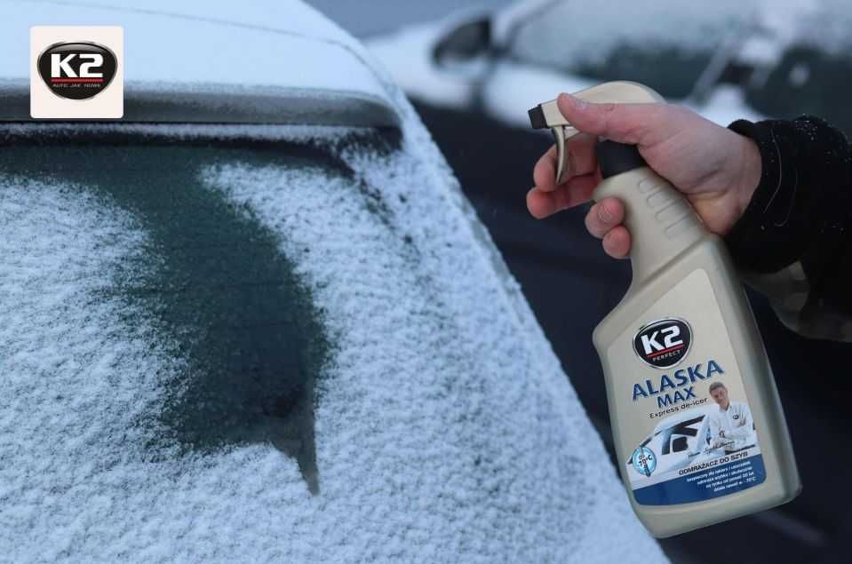 Размораживатель замков, стекол K2 Alaska розморозка скла антилід