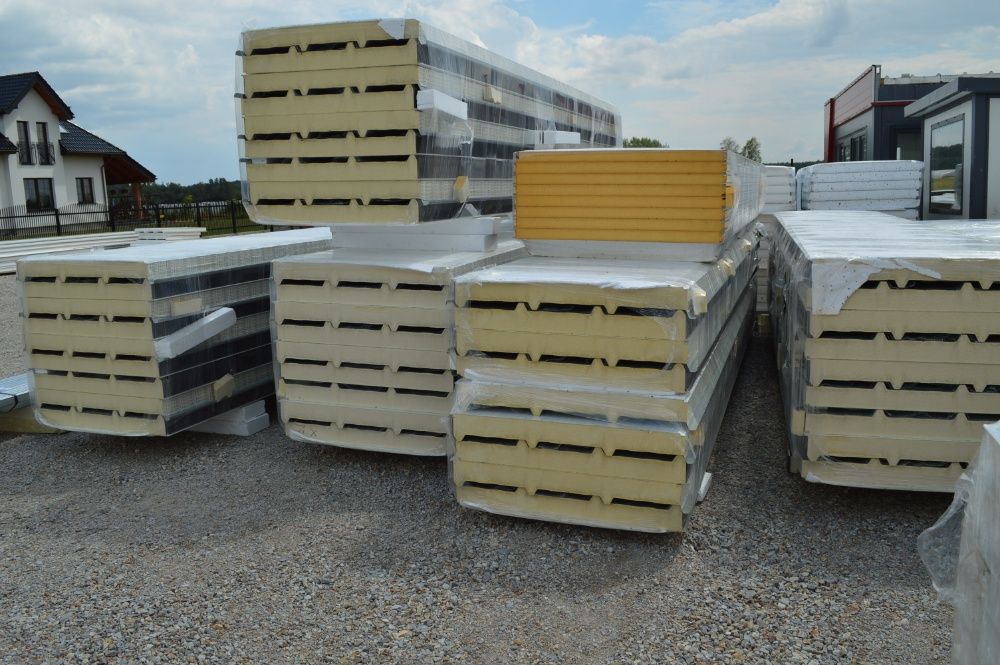 Płyta warstwowa 1 gatunek obornicka dachowa prekon dach PIR PUR strop