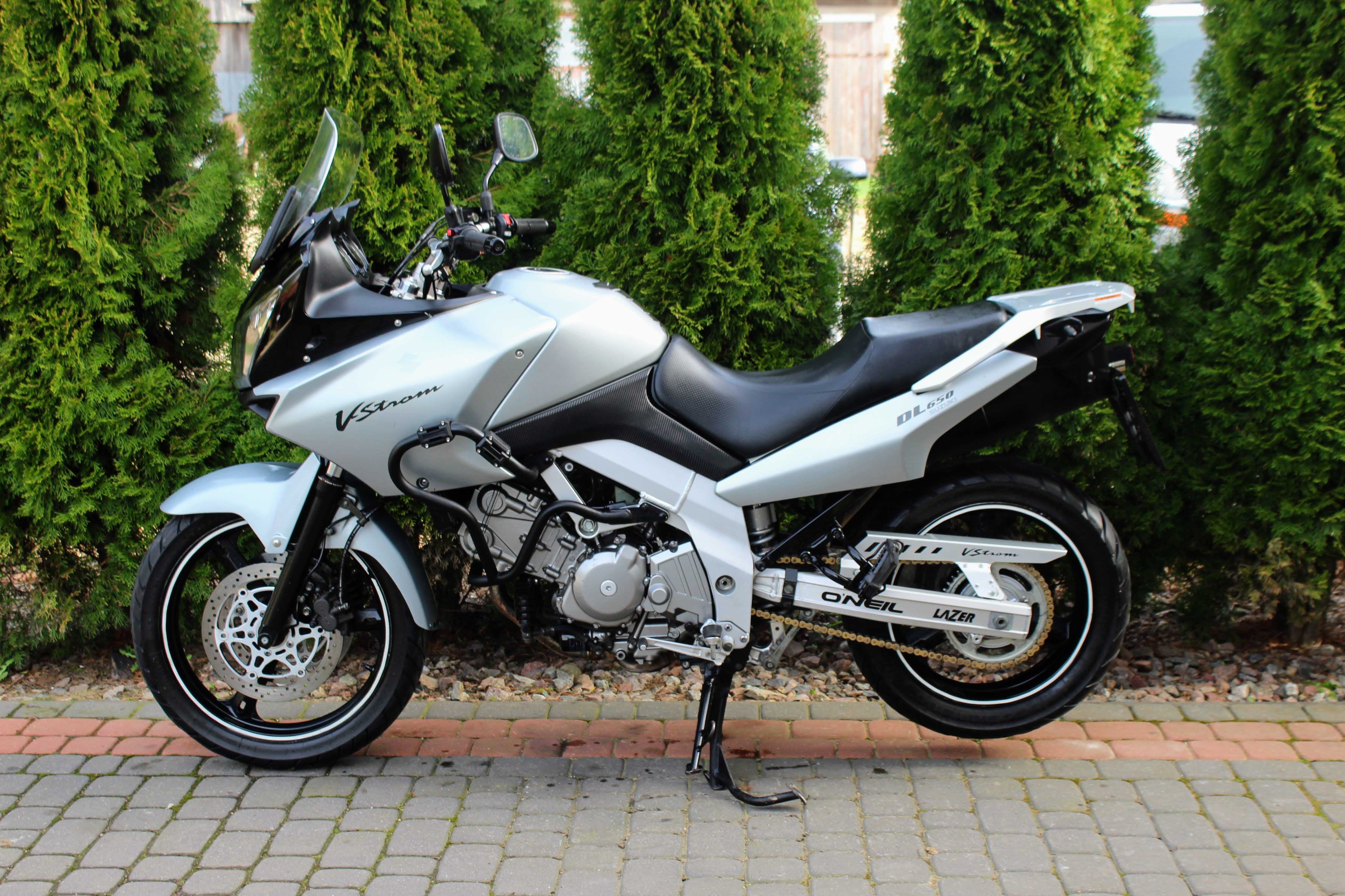 Suzuki DL 650 V-strom Niski przebieg Dopozsażony TRANSPORT RATY