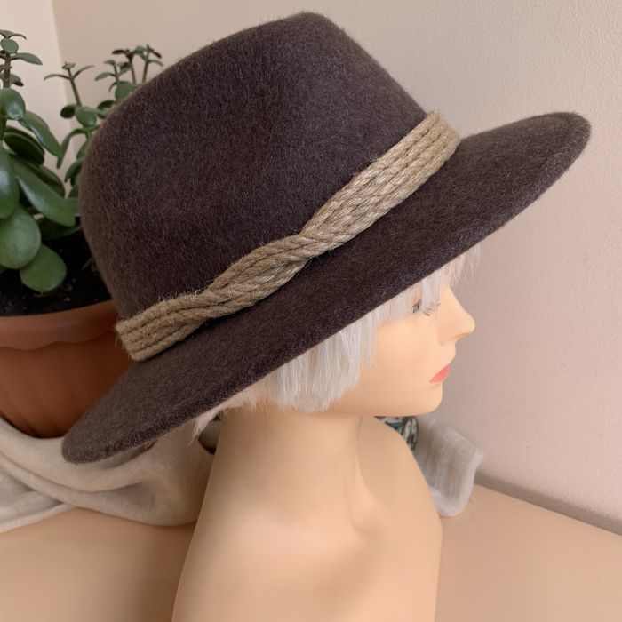 Вовняний капелюх LV headwear розмір 61 шляпа