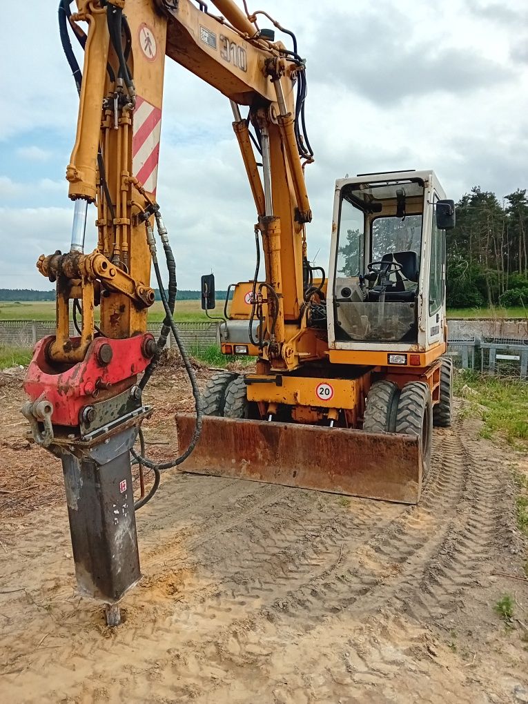 Kucie betonu krotoszyn młotem hydraulicznym transport