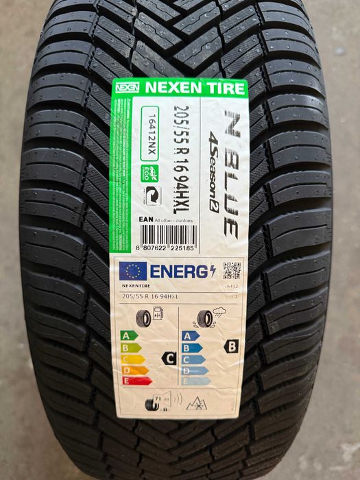 Nowe Opony Całoroczne 205/55r16 Nexen N"Blue 4season2 2025r