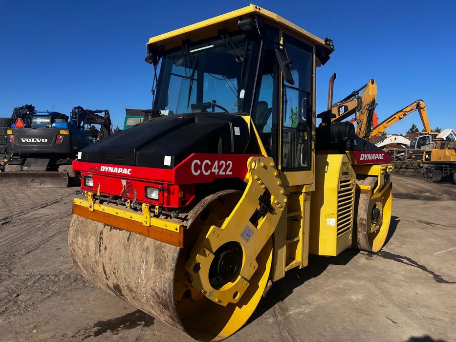 Dynapac CC422 walec  hamm bomag. KLIMA