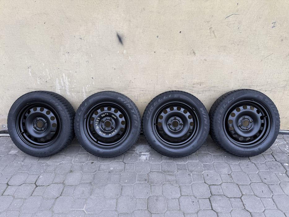 Koła Felgi 15” 4x100 + Opony Zimowe 175/65R15 Mini One Cooper Clubman