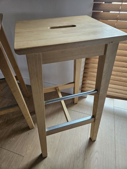 Dwa stołki barowe ikea