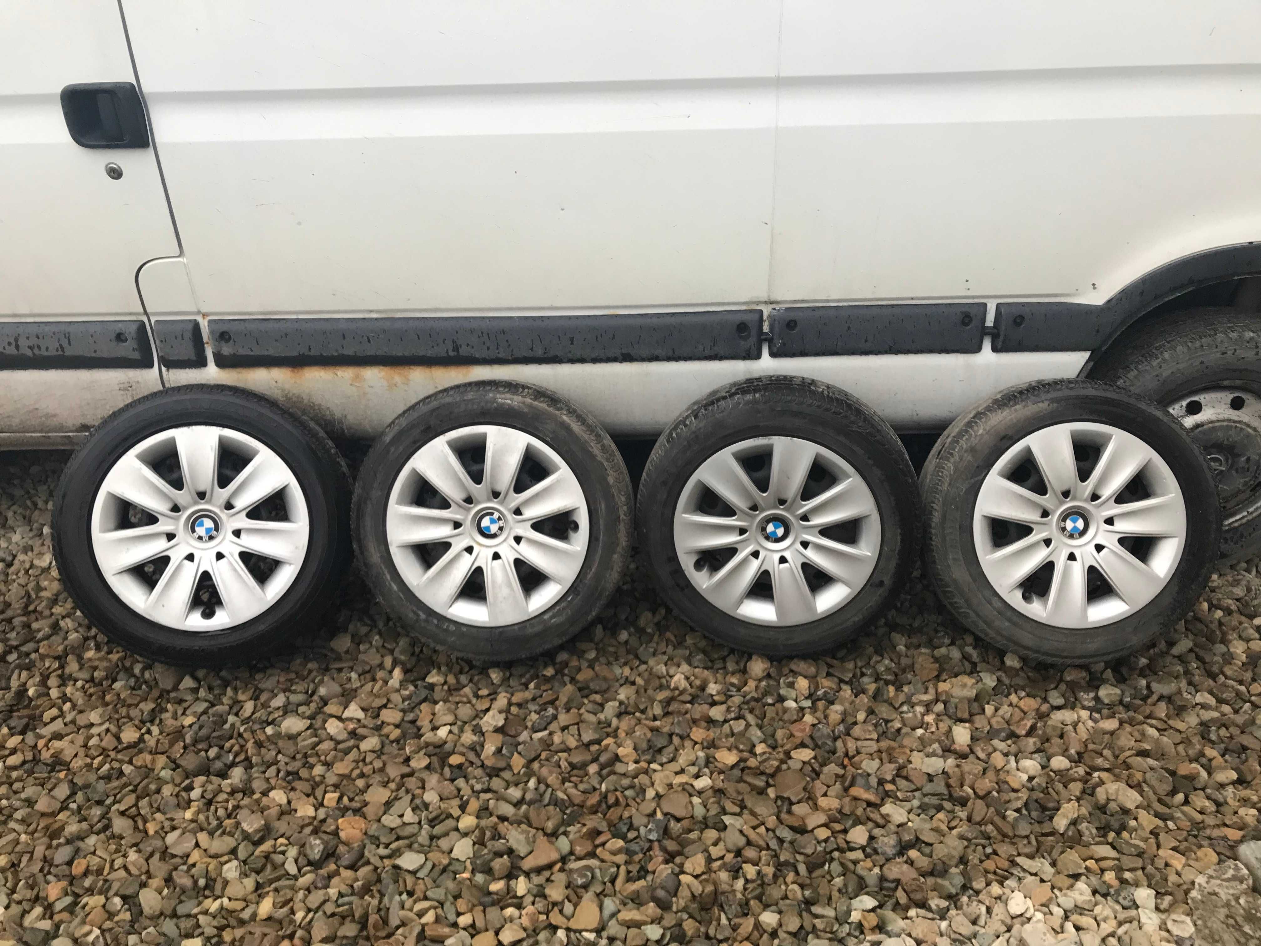 стальні диски r16 BMW 5*120 зрезиною205/55/16BrigestoneTuranza ER-300I