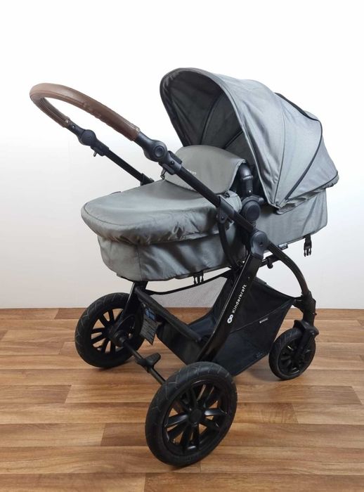 Wózek 2w1 Kinderkraft Moov szary wielofunkcyjny gondola spacerówka