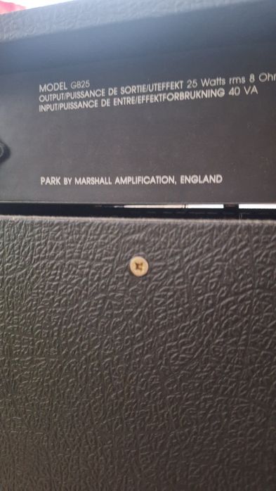Комбопідсилювач / комбоусилитель Marshall Park GB 25-12 40Watt