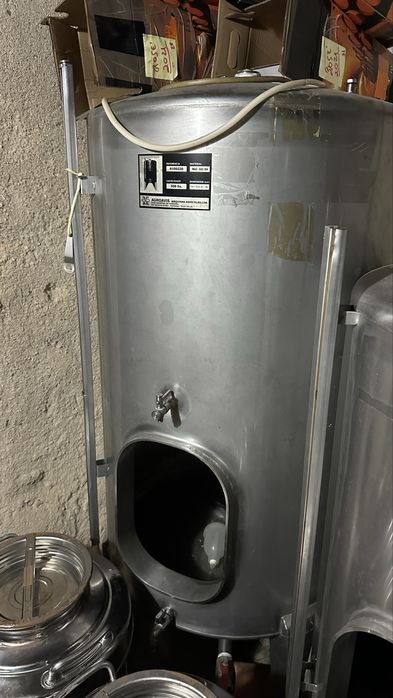 cuba inox 330 litros