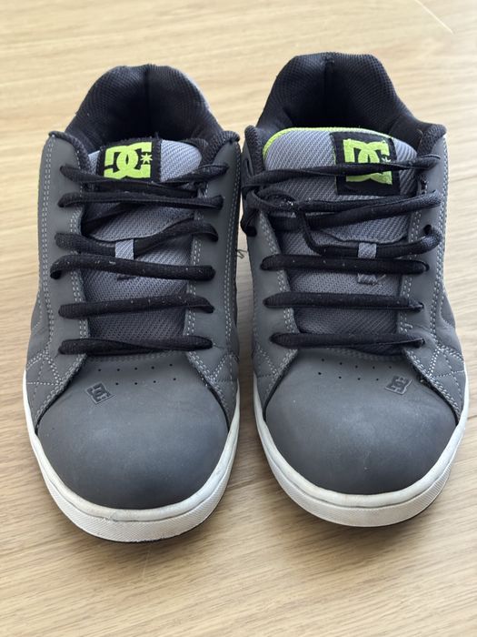 Sapatilha DC Shoes DC Net SE Battleship grey/soft lime